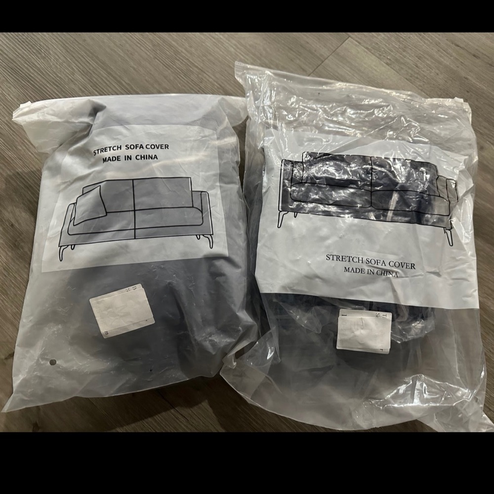 Sets of 2 Stretch Sofa Cover Slipcover ，Couch Covers